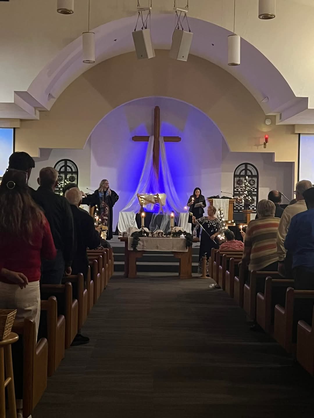 Christmas Eve kids pick up pageant and glow sticks event image